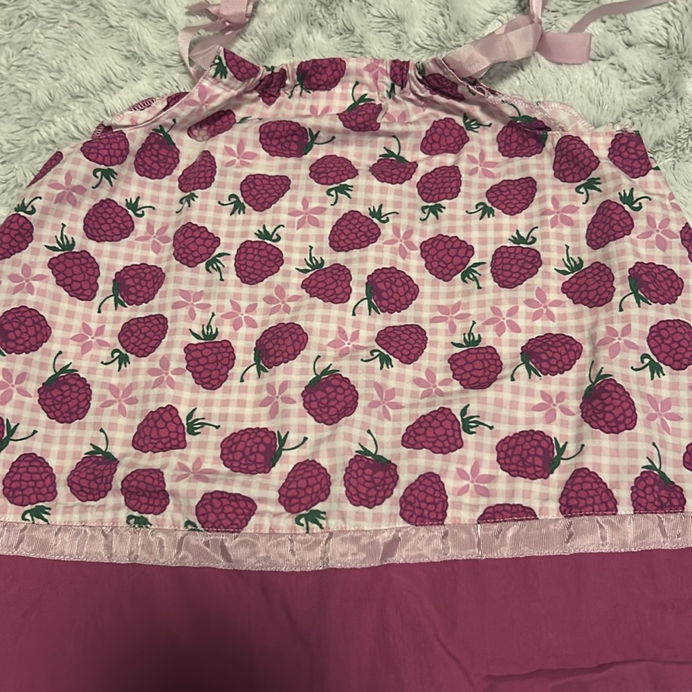 American Girl Pink Raspberry Girls Spring Top, Size 6X - Picture 3 of 4